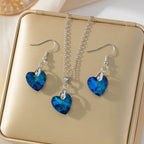 Luxurious Pearl Drop Necklace Set