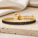Elegant Gold Plated Zirconia Tennis Bracelet