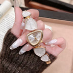 Pearl Stone Gold Bracelet Watch