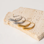 Antique Gold & Silver Earrings