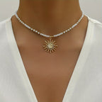 White SunShine Necklace