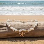 Natural Stone Starfish Necklace