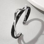Elegant Minimalist Gold Cuff Bracelet