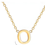Signature Gold letter Necklace