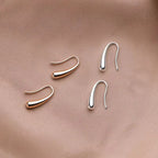 Antique Gold & Silver Earrings
