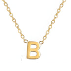Signature Gold letter Necklace