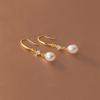Elegant Baroque Pearl Earrings