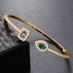 Elegant Gold Sculptural Bracelet