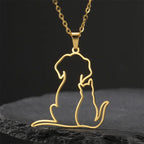 Stainless Steel Soulmates Necklace