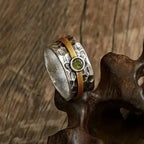 Peridot Band Ring