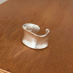 Vintage Adjustable Ring in Gold and Silver