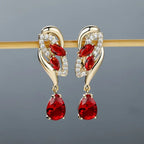 Sophisticated Gold Stud Earrings