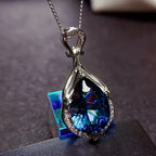 Sophisticated Sapphire Necklace