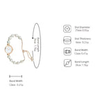 Classic Pearl Bracelet Watch