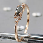 Elegant Rose Gold Statement Ring